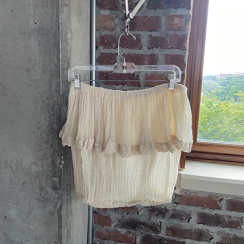 Jen's Pirate Booty Strapless Top